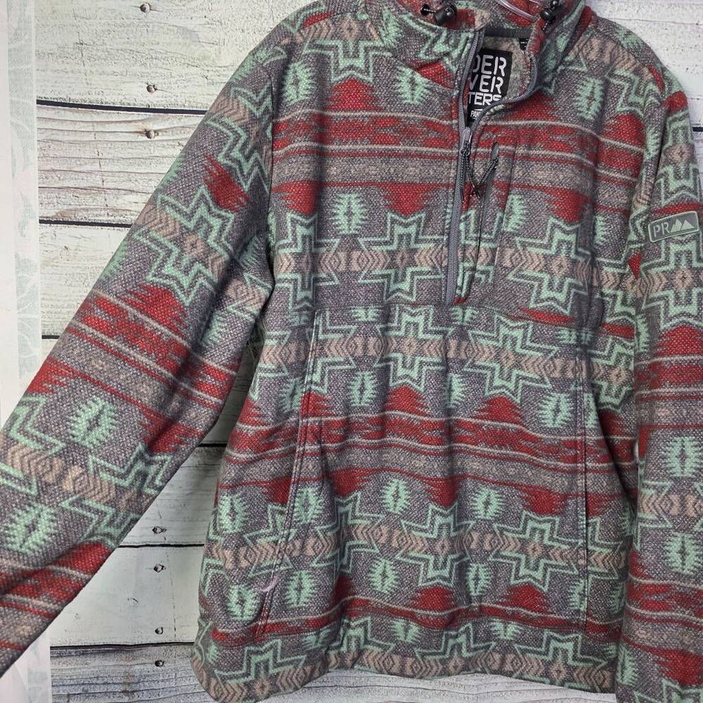 Patterned Pullover Jacket - image 4